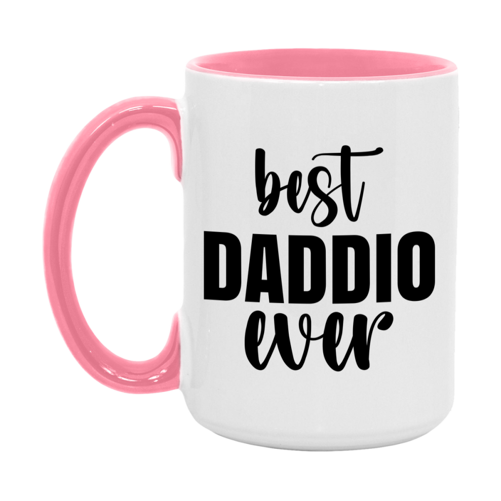 Best Daddio Ever Mug, Father’s Day Gift, 11Oz Or 15Oz Ceramic Coffee Mug