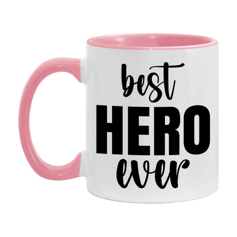 Best Hero Ever Mug, Father’s Day Gift, 11Oz Or 15Oz Ceramic Coffee Mug