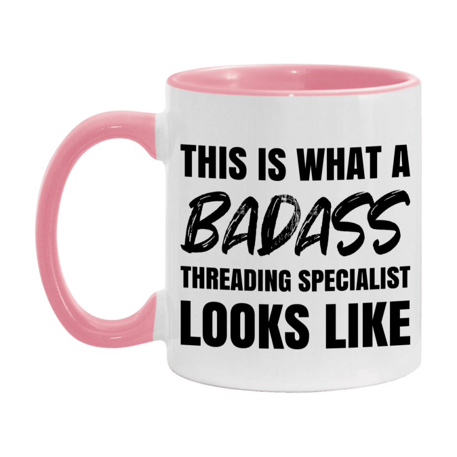Threading Specialist Gifts For Women, Threading Specialist 11Oz Or 15Oz Ceramic Coffee Mug, Funny Novelty Gift For Threading Specialist