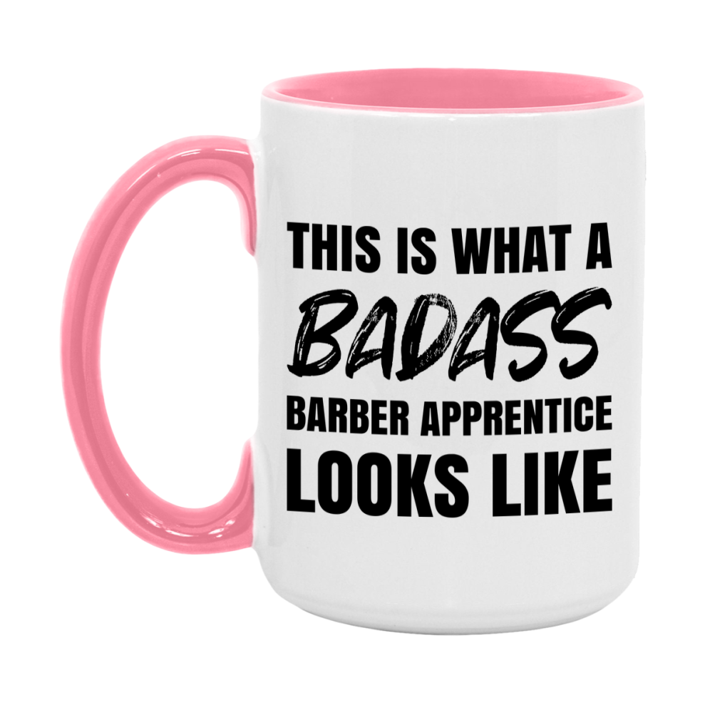 Barber Apprentice Gifts For Women, Barber Apprentice 11Oz Or 15Oz Ceramic Coffee Mug, Funny Novelty Gift For Barber Apprentice