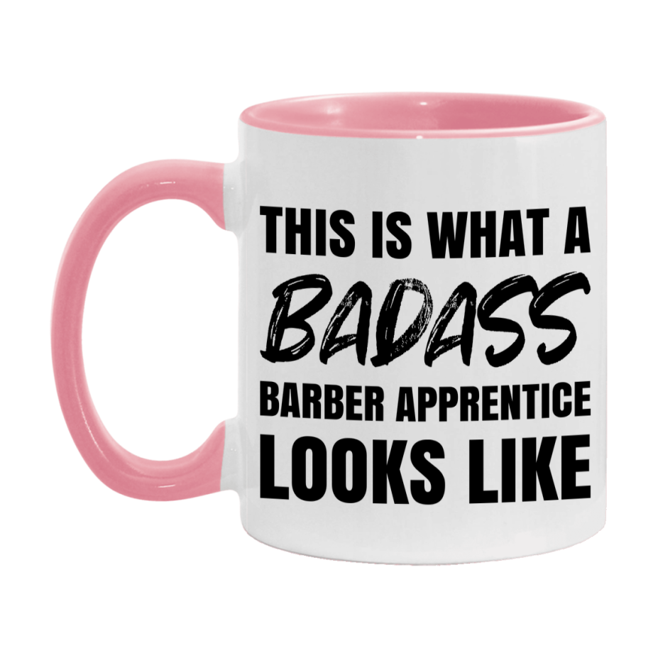 Barber Apprentice Gifts For Women, Barber Apprentice 11Oz Or 15Oz Ceramic Coffee Mug, Funny Novelty Gift For Barber Apprentice