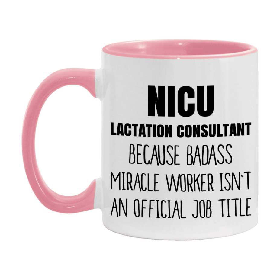 Nicu Lactation Consultant Gifts, 11Oz Or 15Oz Ceramic Coffee Cup, Double-Sided Coffee Mug