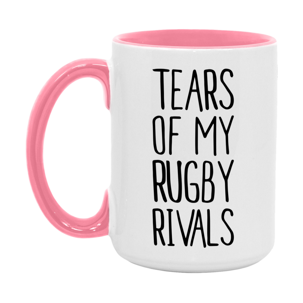 Funny Rugby Mug, Tears Of My Rugby Rivals, 11Oz Or 15Oz Coffee Cup