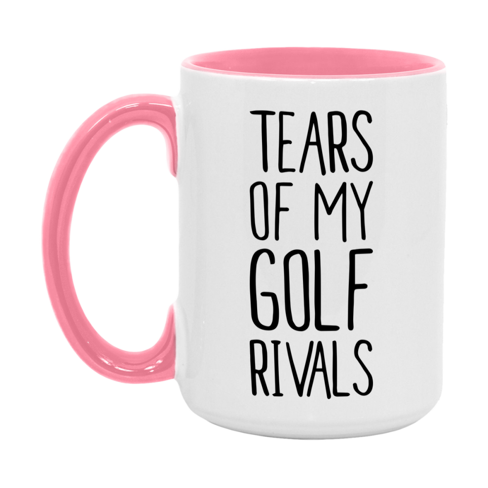 Funny Golf Mug, Tears Of My Golf Rivals, 11Oz Or 15Oz Coffee Cup