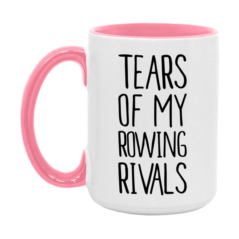 Funny Rowing Mug, Tears Of My Rowing Rivals, 11Oz Or 15Oz Coffee Cup