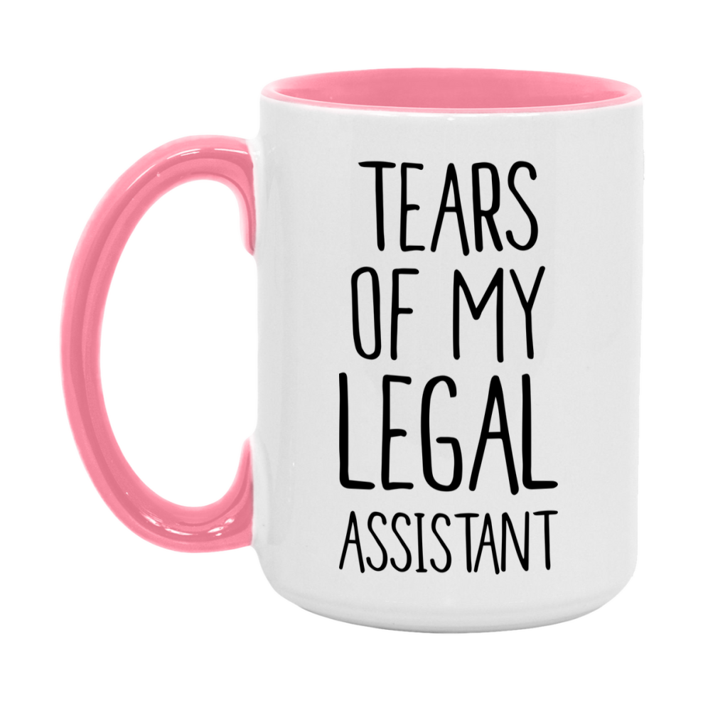 Funny Legal Mug, Tears Of My Legal Assistant, 11Oz Or 15Oz Coffee Cup