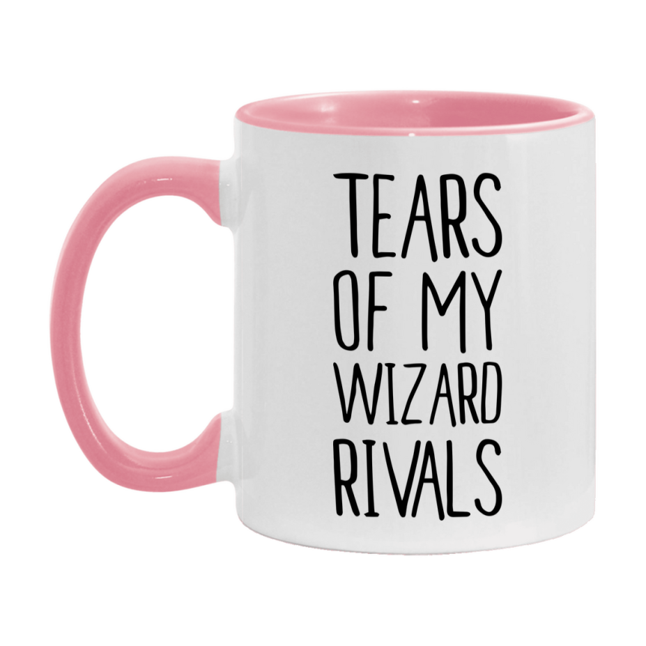 Funny Wizard Mug, Tears Of My Wizard Rivals, 11Oz Or 15Oz Ceramic Coffee Cup