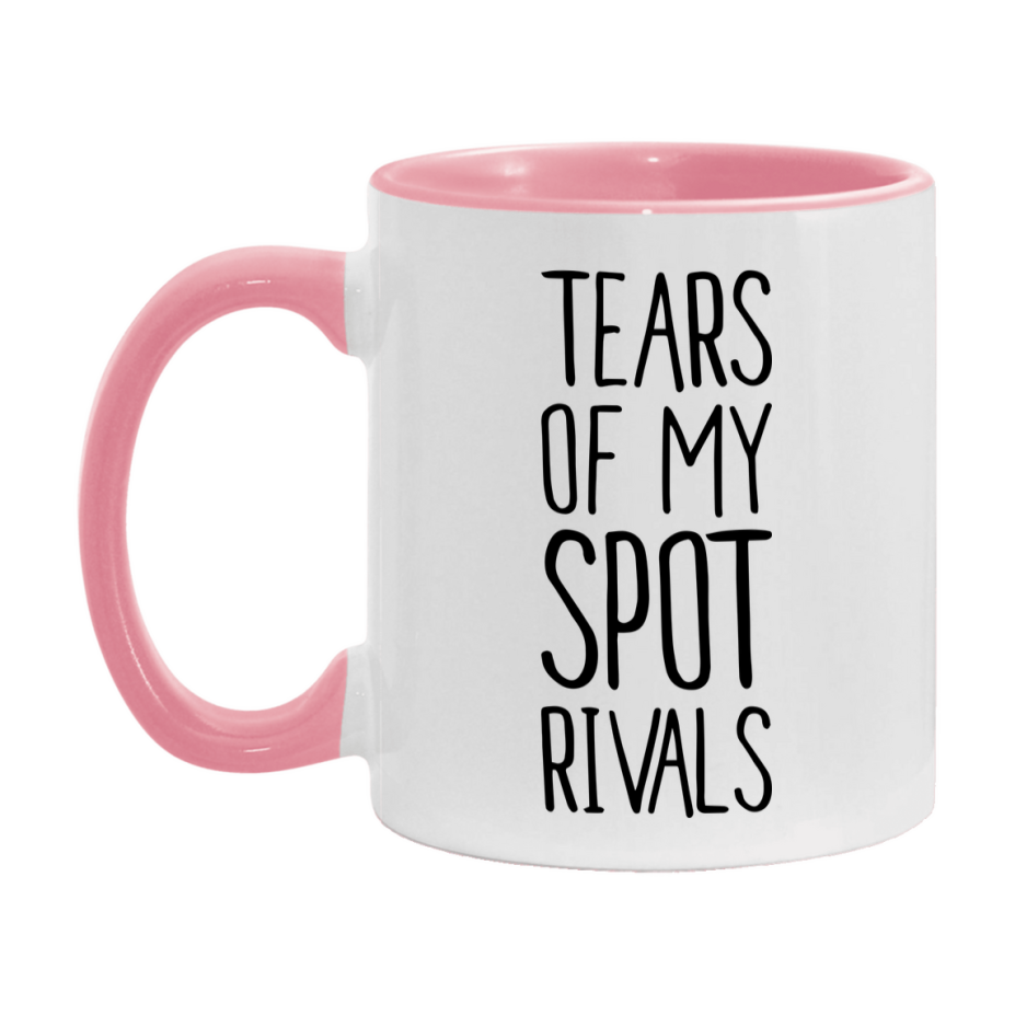 Funny Spot Mug, Tears Of My Spot Rivals, 11Oz Or 15Oz Ceramic Coffee Cup
