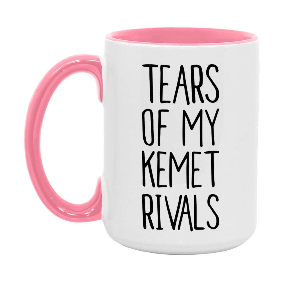 Funny Kemet Mug, Tears Of My Kemet Rivals, 11Oz Or 15Oz Ceramic Coffee Cup
