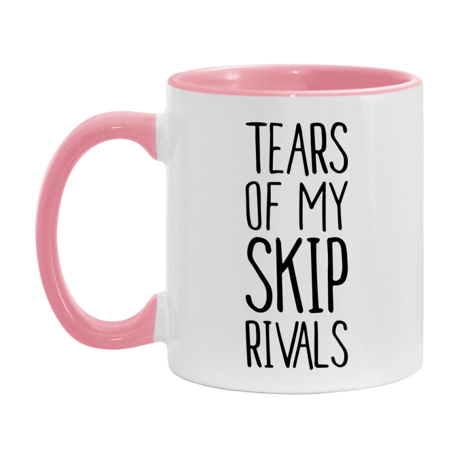 Funny Skip Mug, Tears Of My Skip Rivals, 11Oz Or 15Oz Ceramic Coffee Cup