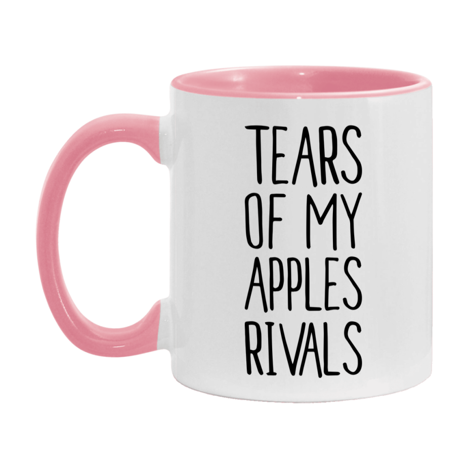 Funny Apples Mug, Tears Of My Apples Rivals, 11Oz Or 15Oz Ceramic Coffee Cup