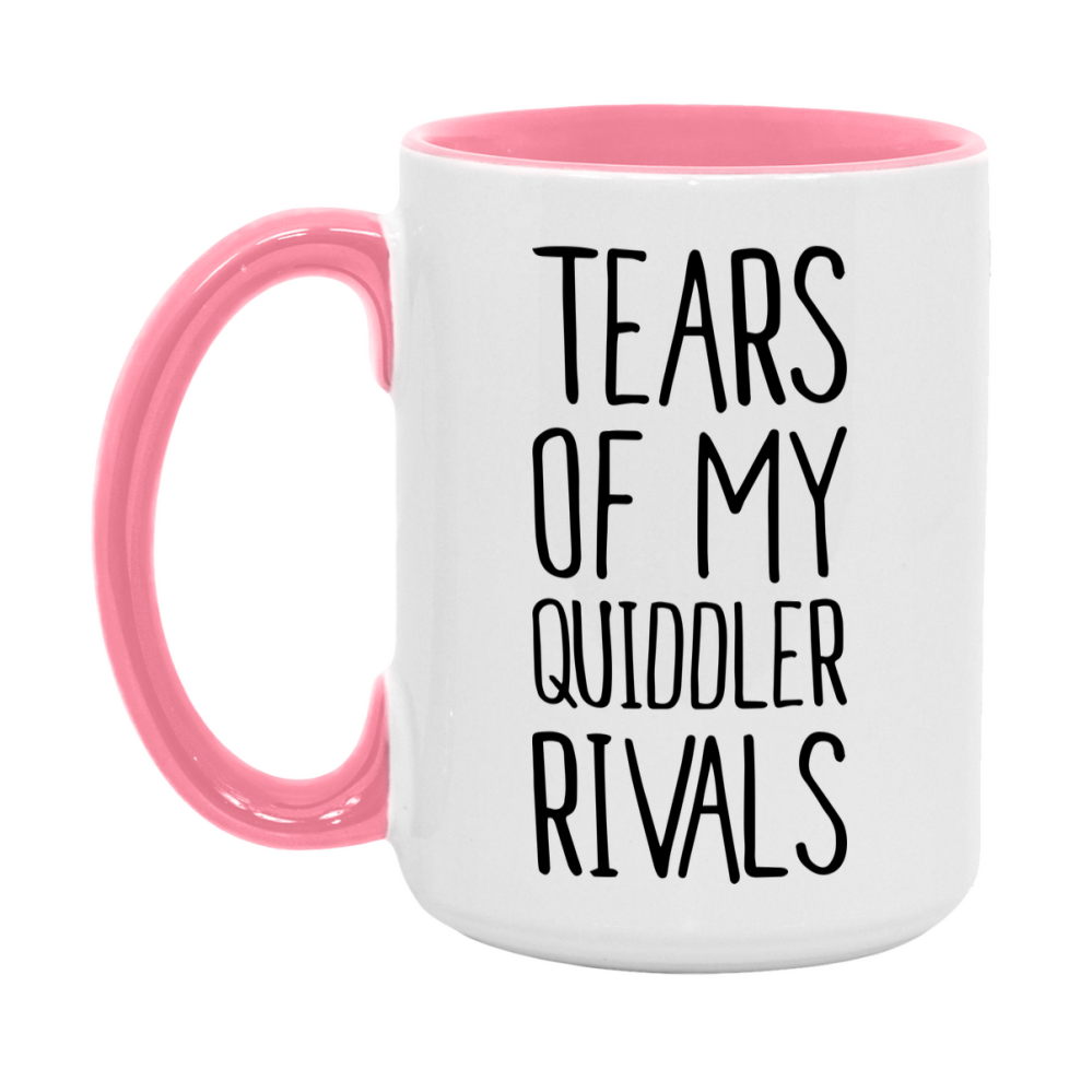 Funny Quiddler Mug, Tears Of My Quiddler Rivals, 11Oz Or 15Oz Ceramic Coffee Cup