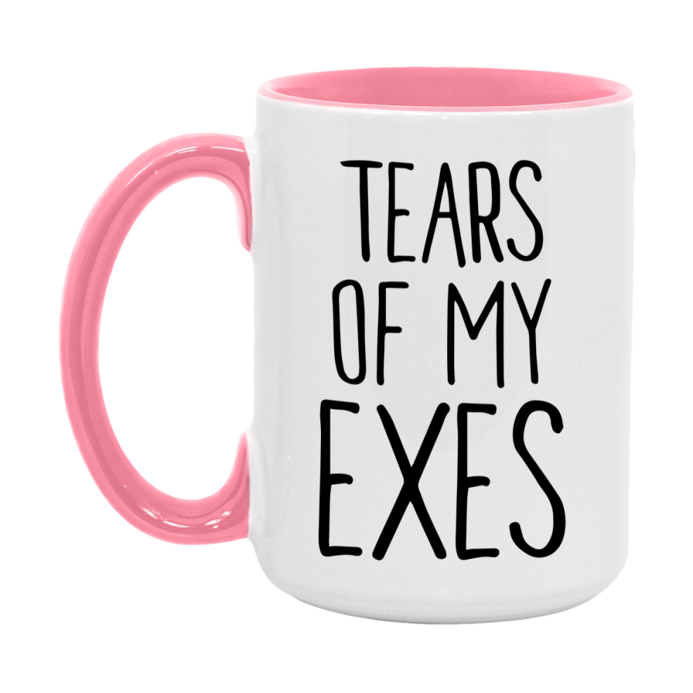 Tears Of My Exes Mug, Funny Coffee Mug, 11Oz Or 15Oz Ceramic Cup