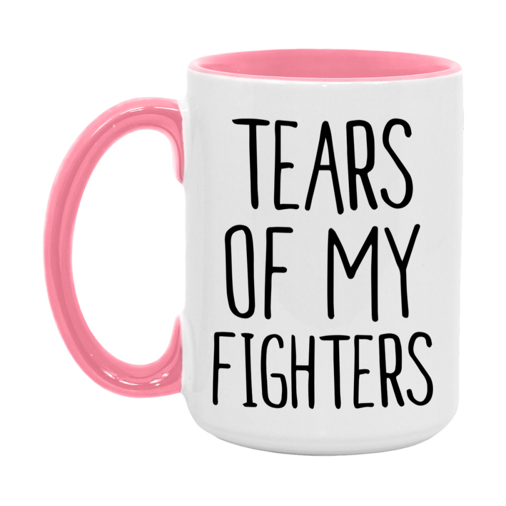 Tears Of My Fighters Mug, Funny Coffee Mug, 11Oz Or 15Oz Ceramic Cup