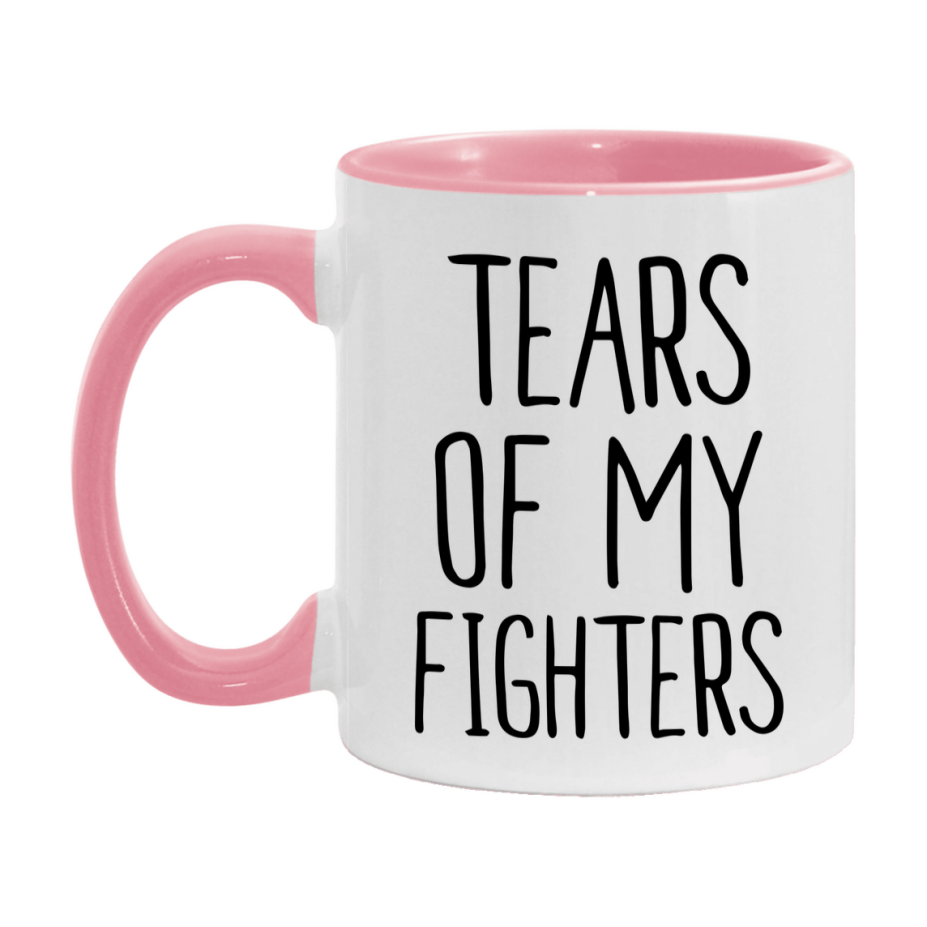 Tears Of My Fighters Mug, Funny Coffee Mug, 11Oz Or 15Oz Ceramic Cup