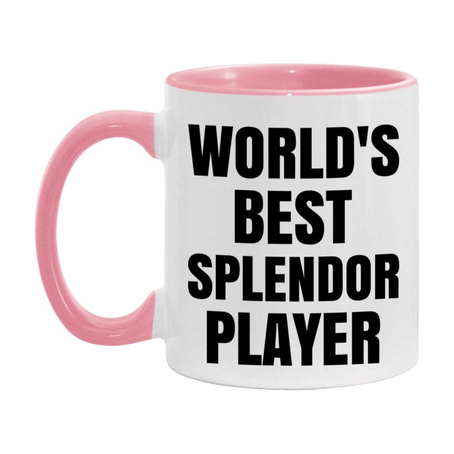 Funny Game Board Mug, World's Okayest Splendor Player, 11Oz Or 15Oz Ceramic Coffee Cup