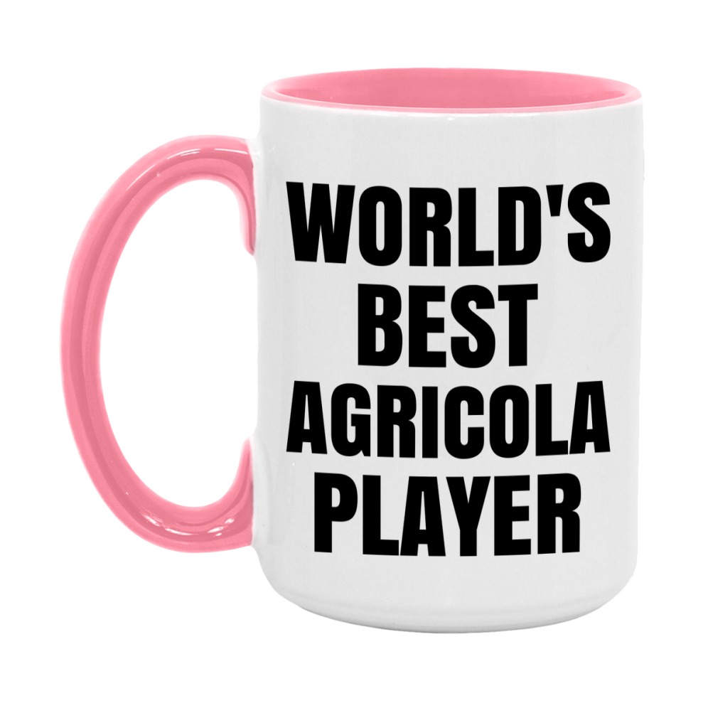 Funny Game Board Mug, World's Okayest Agricola Player, 11Oz Or 15Oz Ceramic Coffee Cup