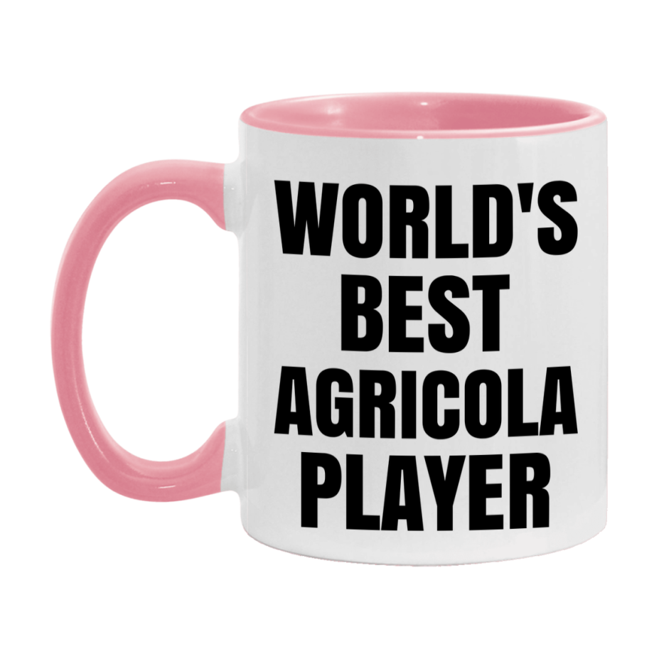 Funny Game Board Mug, World's Okayest Agricola Player, 11Oz Or 15Oz Ceramic Coffee Cup