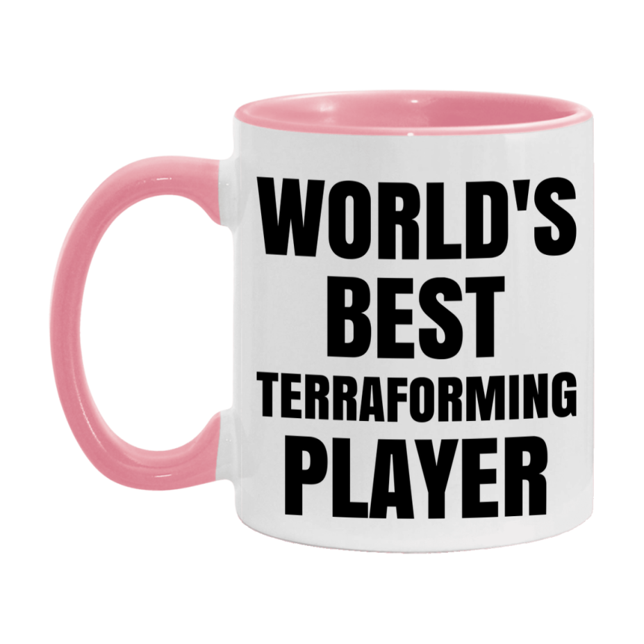 Funny Game Board Mug, World's Okayest Terraforming Player, 11Oz Or 15Oz Ceramic Coffee Cup