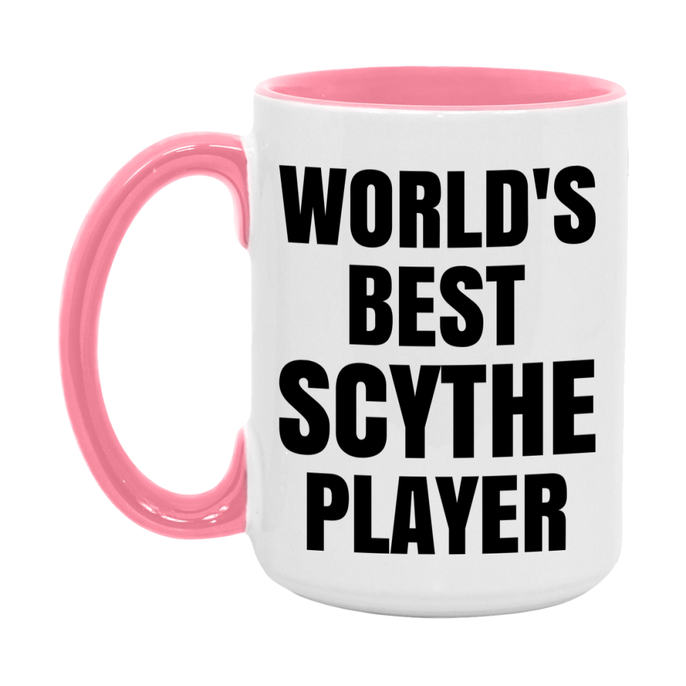 Funny Game Board Mug, World's Okayest Scythe Player, 11Oz Or 15Oz Ceramic Coffee Cup