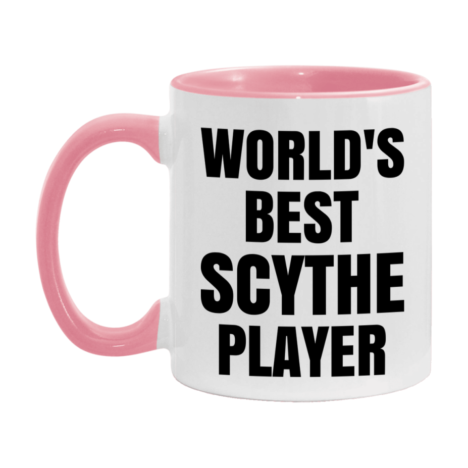 Funny Game Board Mug, World's Okayest Scythe Player, 11Oz Or 15Oz Ceramic Coffee Cup