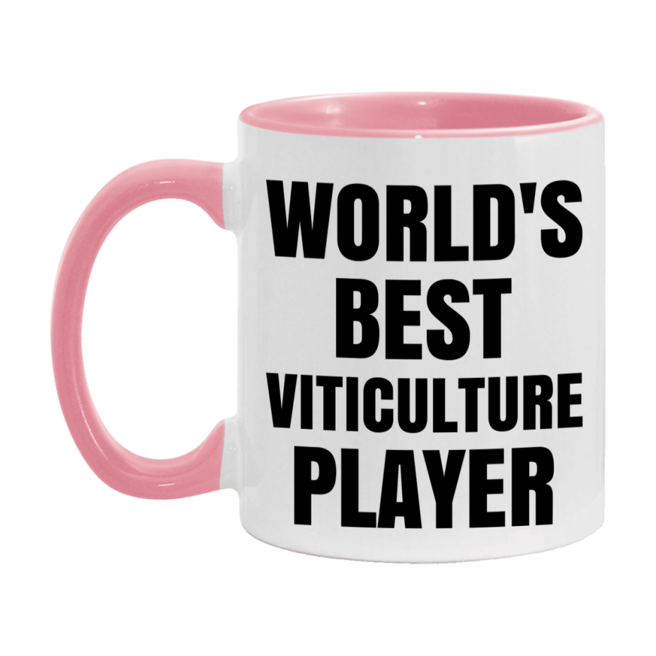 Funny Game Board Mug, World's Okayest Viticulture Player, 11Oz Or 15Oz Ceramic Coffee Cup