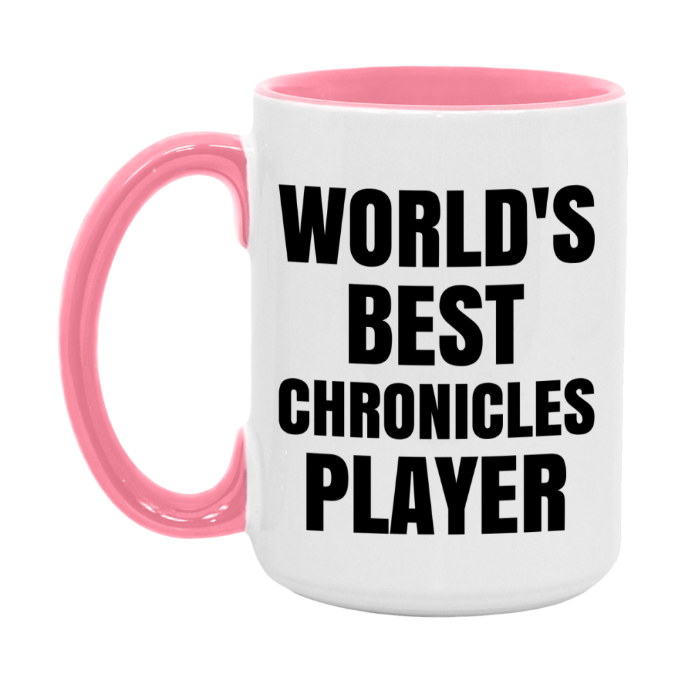 Funny Game Board Mug, World's Okayest Chronicles Player, 11Oz Or 15Oz Ceramic Coffee Cup