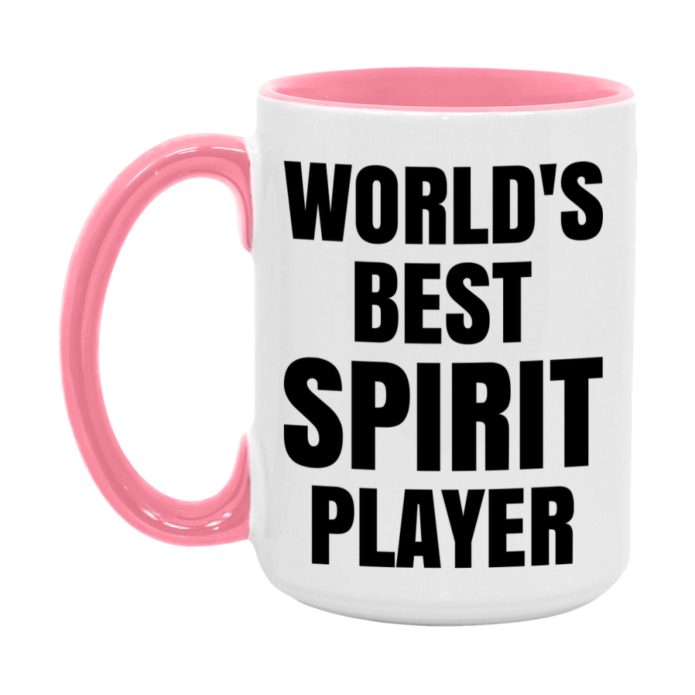 Funny Game Board Mug, World's Okayest Spirit Player, 11Oz Or 15Oz Ceramic Coffee Cup