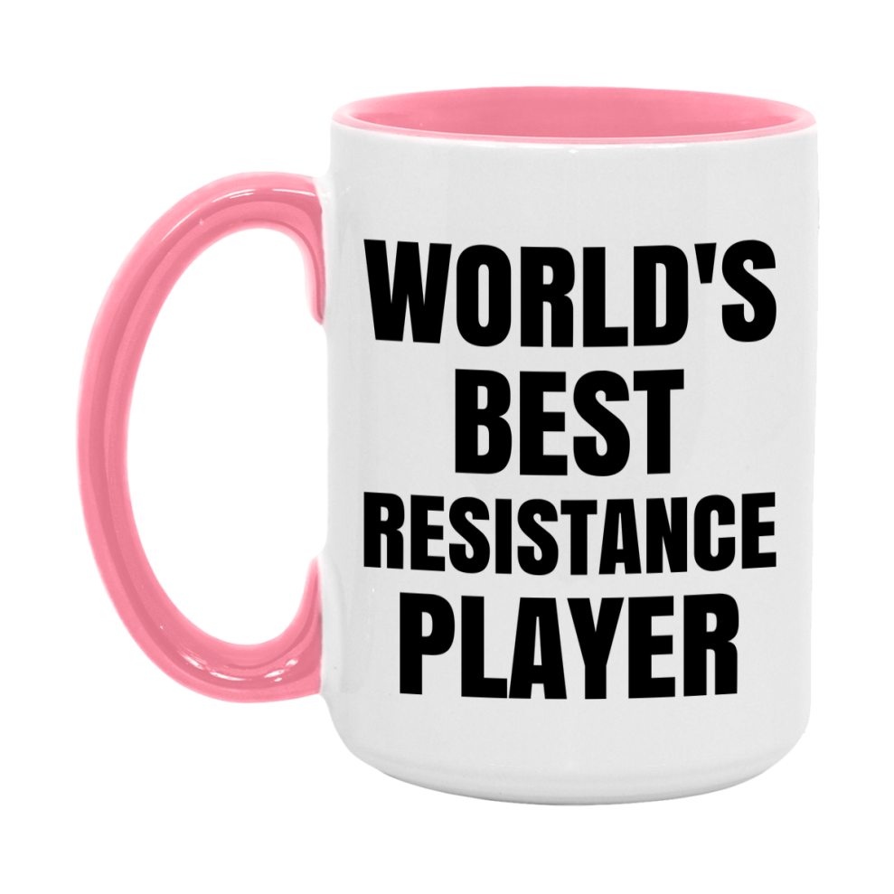Funny Game Board Mug, World's Okayest Resistance Player, 11Oz Or 15Oz Ceramic Coffee Cup