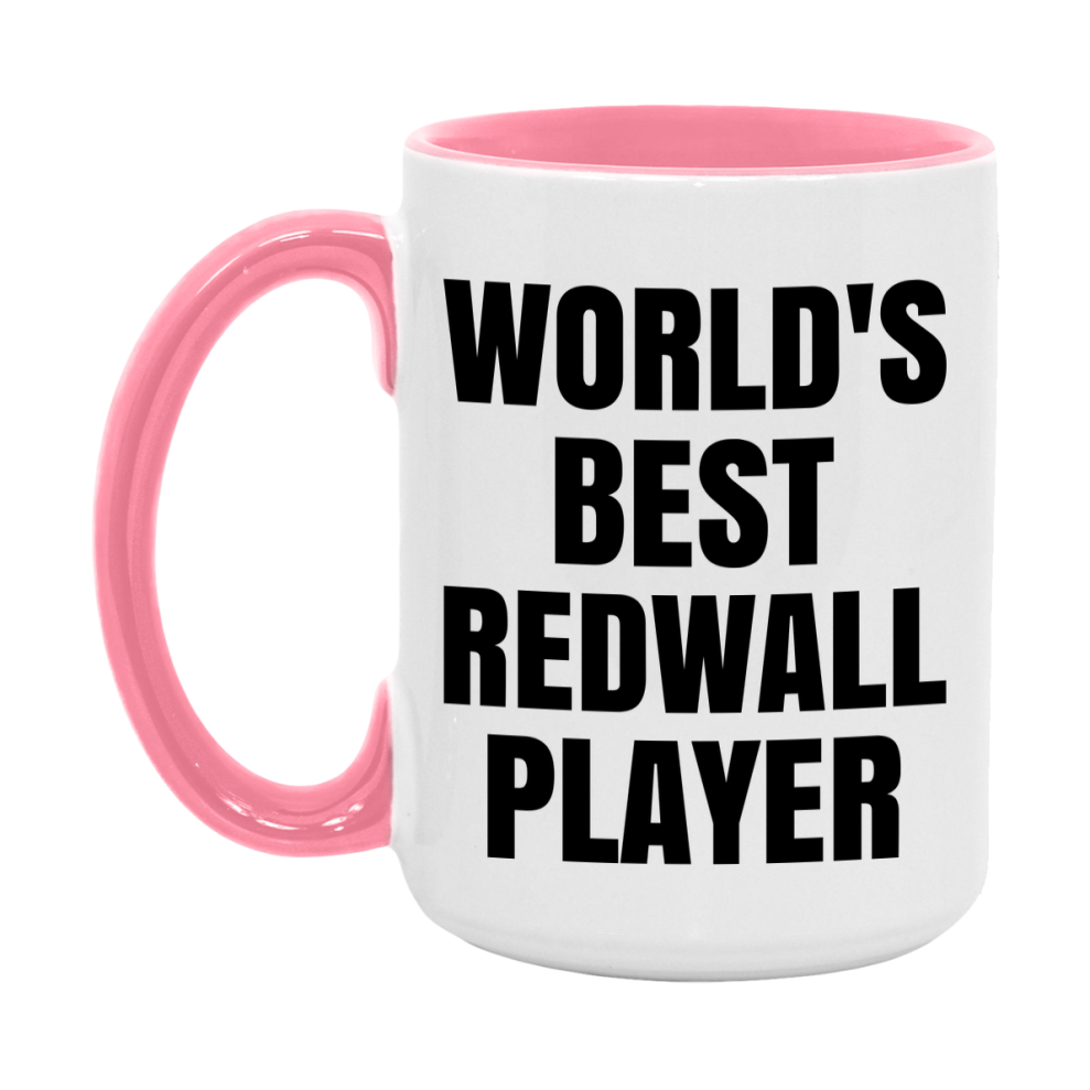 Funny Game Board Mug, World's Okayest Redwall Player, 11Oz Or 15Oz Ceramic Coffee Cup