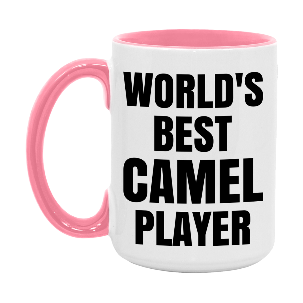 Funny Game Board Mug, World's Okayest Camel Player, 11Oz Or 15Oz Ceramic Coffee Cup