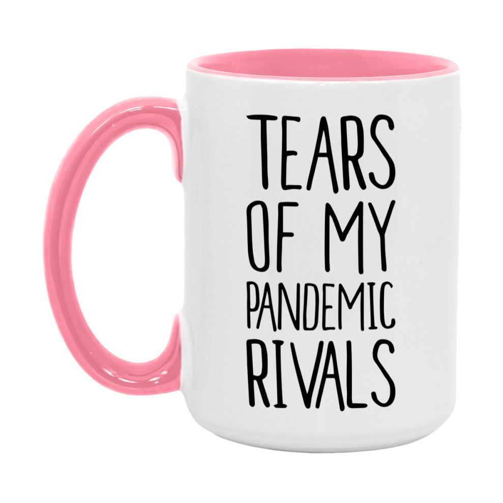 Funny Pandemic Gameboard Mug – Tears Of My Pandemic Rivals, 11Oz Or 15Oz White Ceramic Coffee Cup Gift