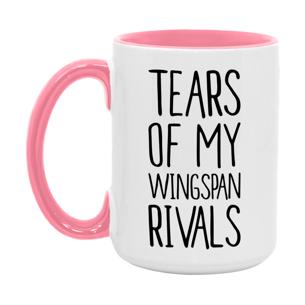 Funny Wingspan Gameboard Mug – Tears Of My Wingspan Rivals, 11Oz Or 15Oz White Ceramic Coffee Cup Gift