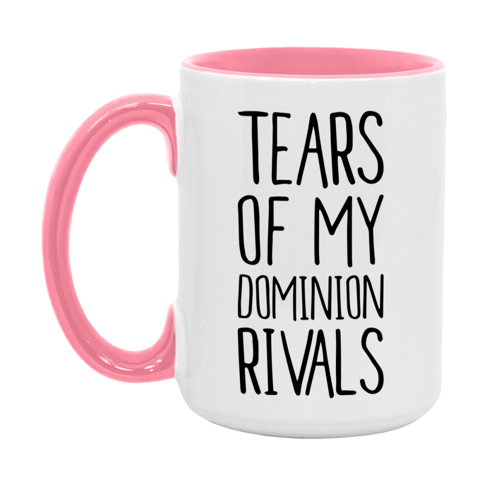 Funny Dominion Gameboard Mug – Tears Of My Dominion Rivals, 11Oz Or 15Oz White Ceramic Coffee Cup Gift