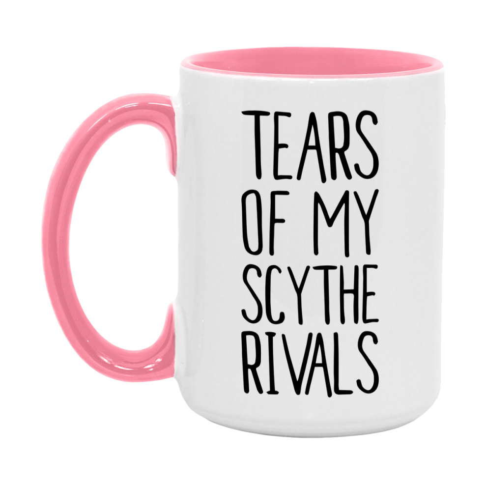 Funny Scythe Gameboard Mug – Tears Of My Scythe Rivals, 11Oz Or 15Oz White Ceramic Coffee Cup Gift
