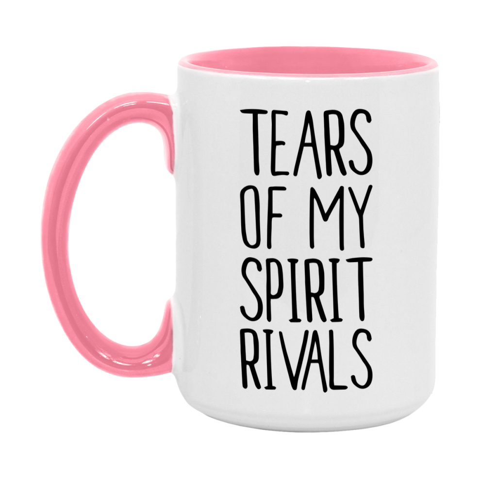 Funny Spirit Gameboard Mug – Tears Of My Spirit Rivals, 11Oz Or 15Oz White Ceramic Coffee Cup Gift