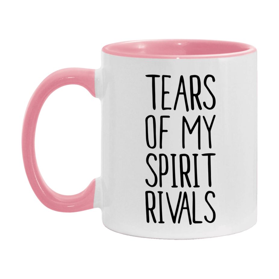 Funny Spirit Gameboard Mug – Tears Of My Spirit Rivals, 11Oz Or 15Oz White Ceramic Coffee Cup Gift