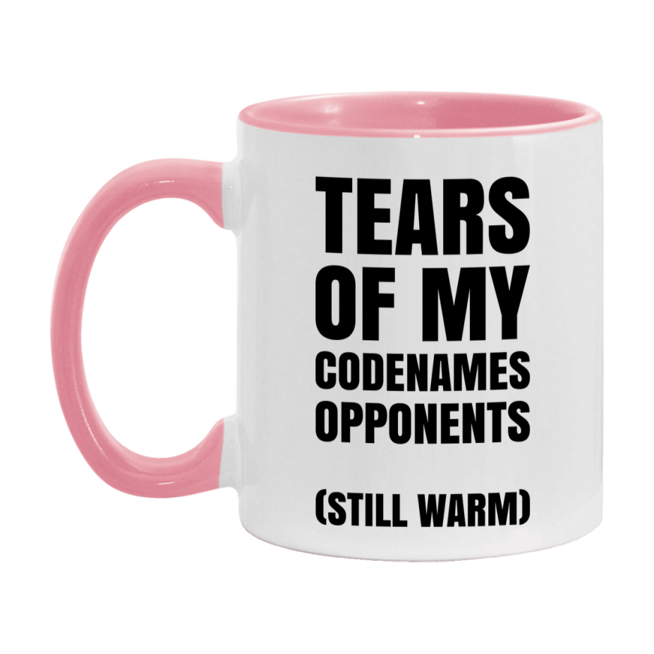 Board Game Gift – Tears Of My Codenames Opponents Mug, 11Oz Or 15Oz White Ceramic Coffee Cup