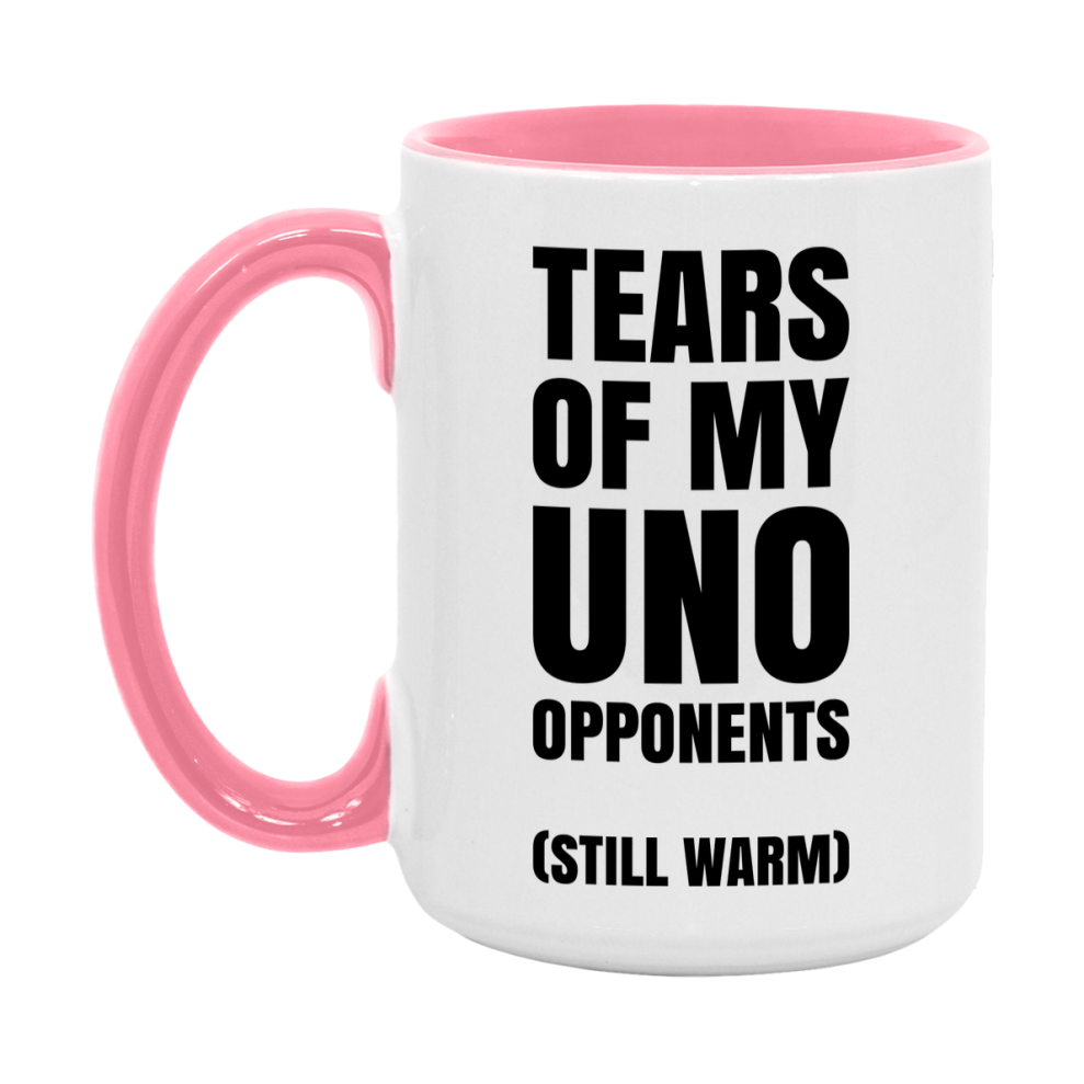Board Game Gift – Tears Of My Uno Opponents Mug, 11Oz Or 15Oz White Ceramic Coffee Cup
