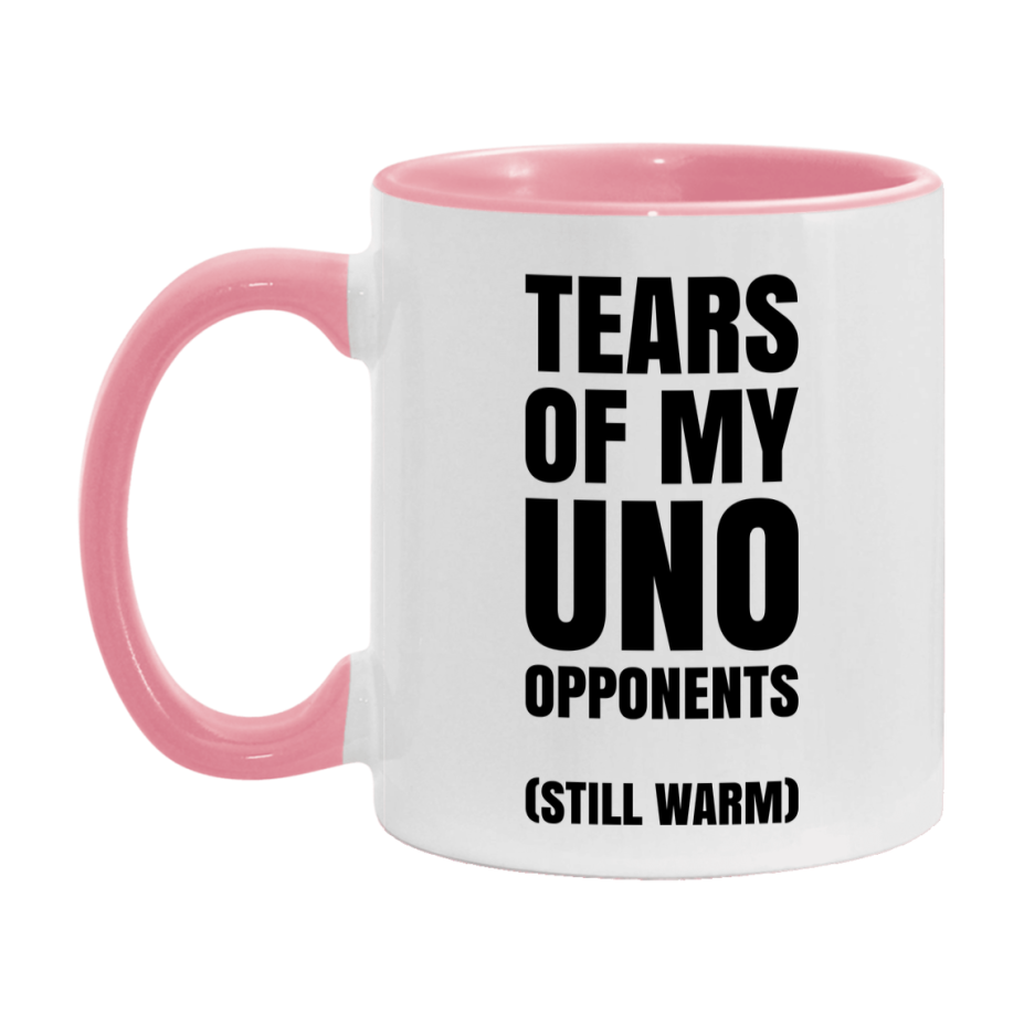 Board Game Gift – Tears Of My Uno Opponents Mug, 11Oz Or 15Oz White Ceramic Coffee Cup