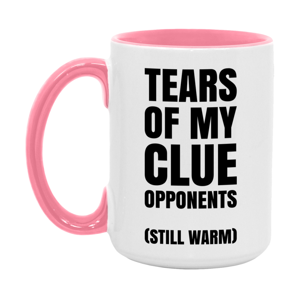 Board Game Gift – Tears Of My Clue Opponents Mug, 11Oz Or 15Oz White Ceramic Coffee Cup