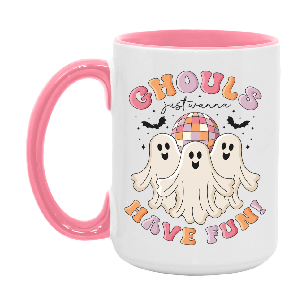 Funny Halloween Coffee Mug, White Ceramic Halloween Coffee Cup 11Oz Or 15Oz