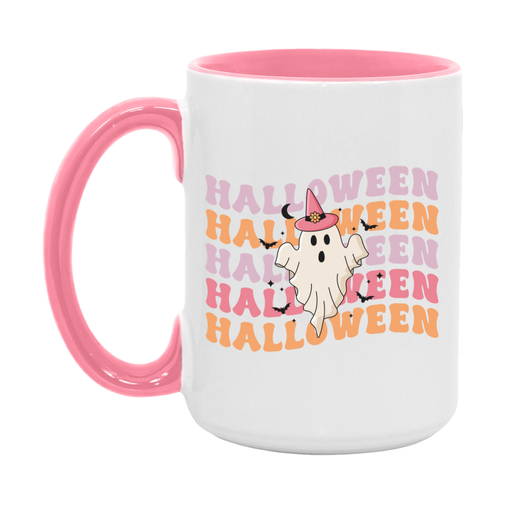 Funny Halloween Coffee Mug, White Ceramic Halloween Coffee Cup 11Oz Or 15Oz