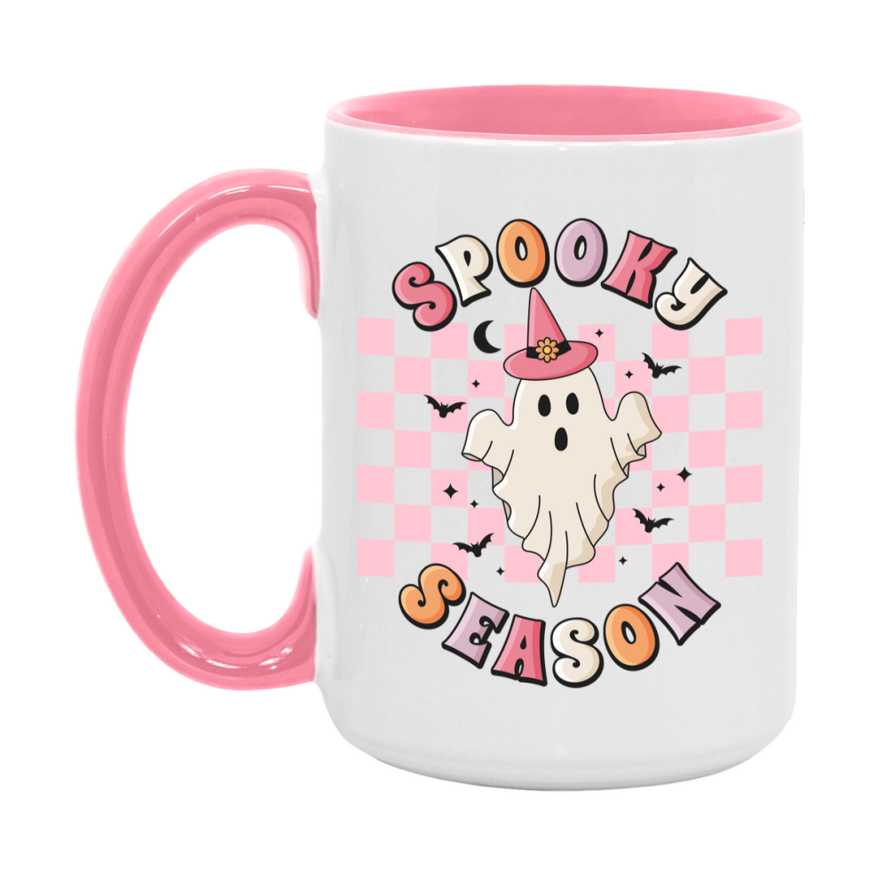 Funny Halloween Coffee Mug, White Ceramic Halloween Coffee Cup 11Oz Or 15Oz