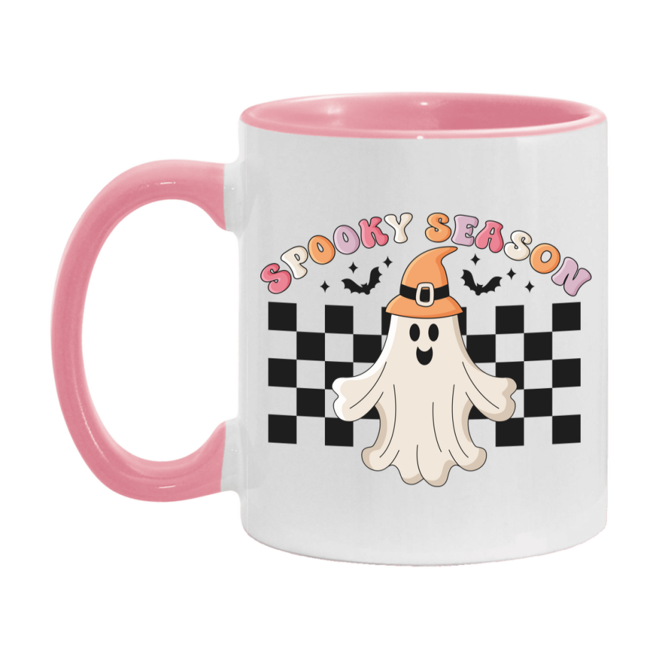 Funny Halloween Coffee Mug, White Ceramic Halloween Coffee Cup 11Oz Or 15Oz