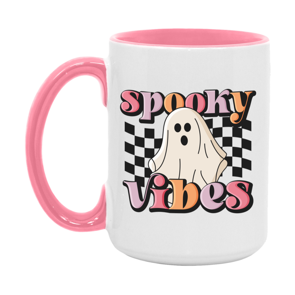 Funny Halloween Coffee Mug, White Ceramic Halloween Coffee Cup 11Oz Or 15Oz