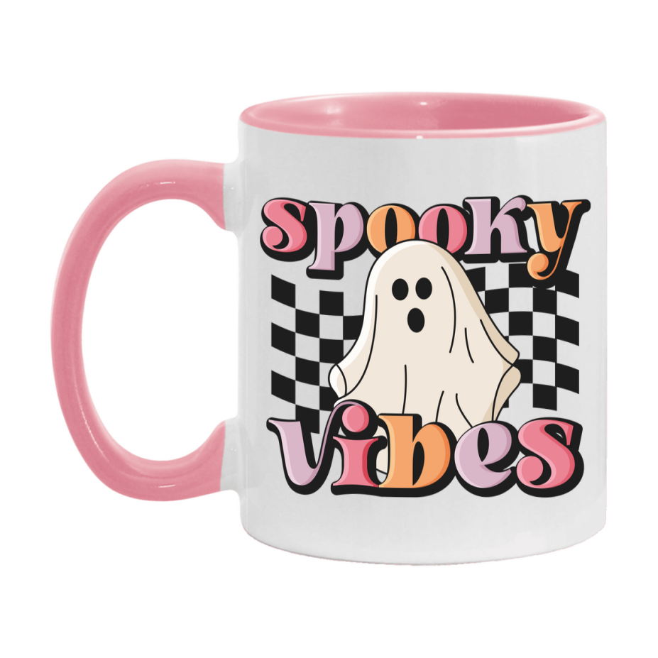 Funny Halloween Coffee Mug, White Ceramic Halloween Coffee Cup 11Oz Or 15Oz