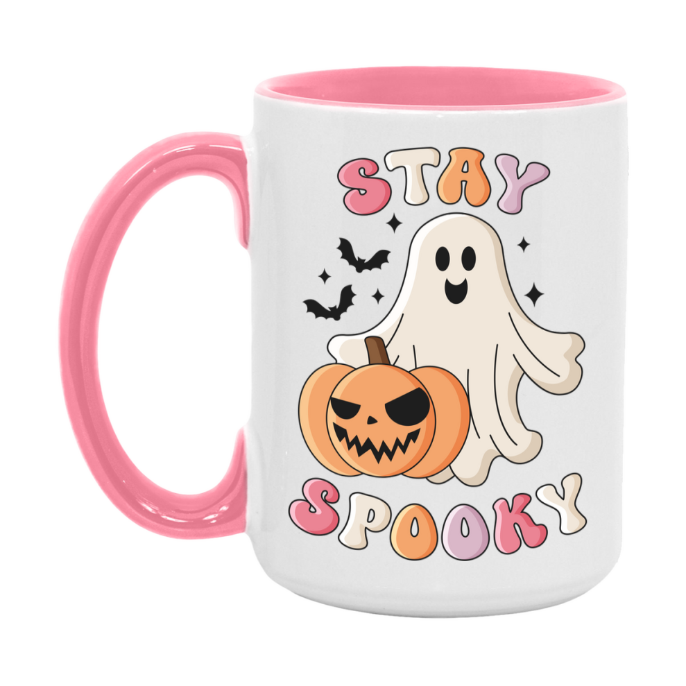 Funny Halloween Coffee Mug, White Ceramic Halloween Coffee Cup 11Oz Or 15Oz