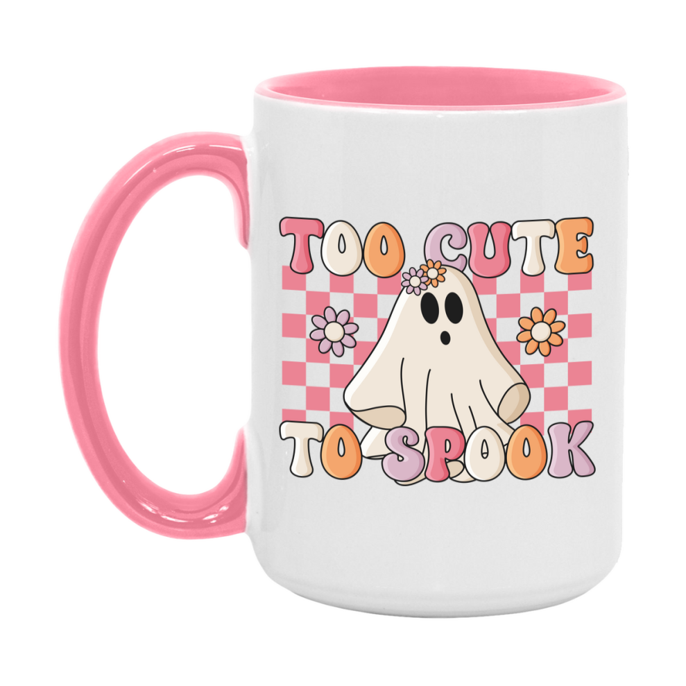 Funny Halloween Coffee Mug, White Ceramic Halloween Coffee Cup 11Oz Or 15Oz