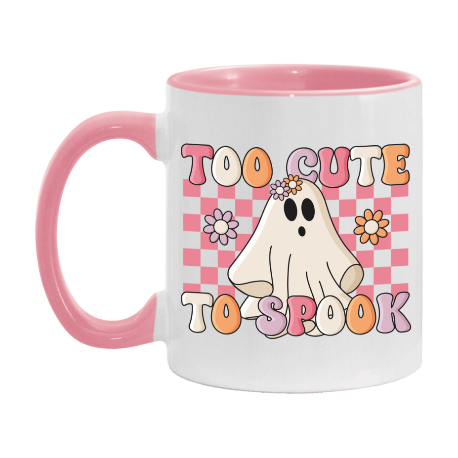 Funny Halloween Coffee Mug, White Ceramic Halloween Coffee Cup 11Oz Or 15Oz